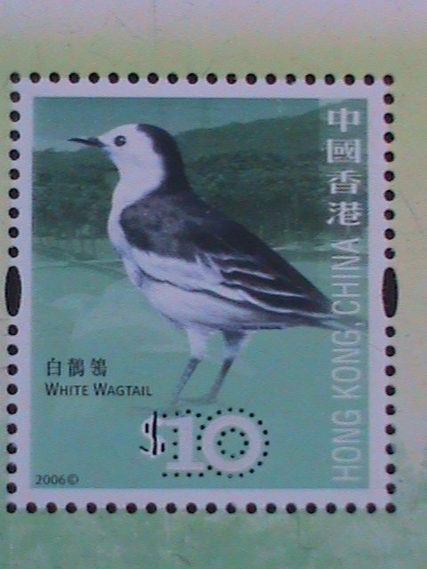 ​HONG KONG-2006 SC#1244a HONG KONG BIRDS SHEET OF 4  VERY FINE MINT NOT HING