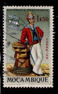 Mozambique Scott 460 Used sailor stamp