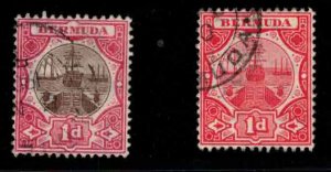 BERMUDA Scott # 34-5 Used - Ships