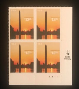 3473 Plate Block of 4, MNH, Self Adhesive, Express Mail