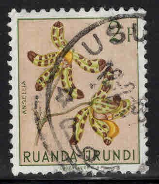 Ruanda-Urundi Scott 125 Used stamp