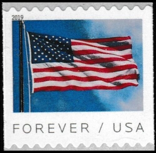 US 5343 Flag forever coil single BCA MNH 2019 