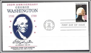 US #1952 George Washington FDC