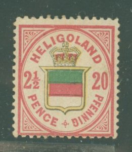 Heligoland #21b Unused Single