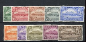 MONTSERRAT SCOTT# 75-84 MINT HINGED AS SHOWN
