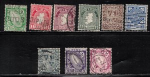 IRELAND Scott # 106-114 Used