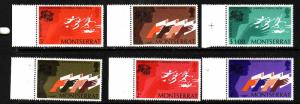 Montserrat-Sc#306-11-unused NH set-UPU centenary-1974-