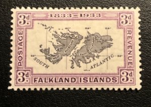 Stamps Falkland Islands Scott #69 hinged