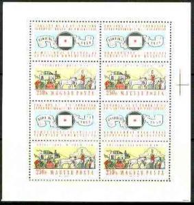 Hungary 1959 Int Philatelic Federation Congress m/sheet (...