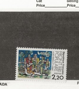 FRANCE Sc 1992 NH issue of 1986 - ART