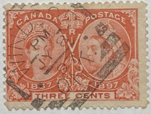 CANADA 1897 #53 Diamond Jubilee Issue - Used