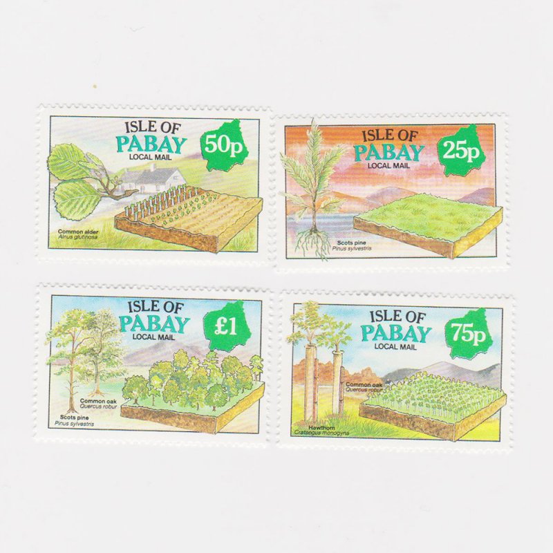 PABAY, British Local - 1993 - Year of the Tree - Perf MNH 4v Set