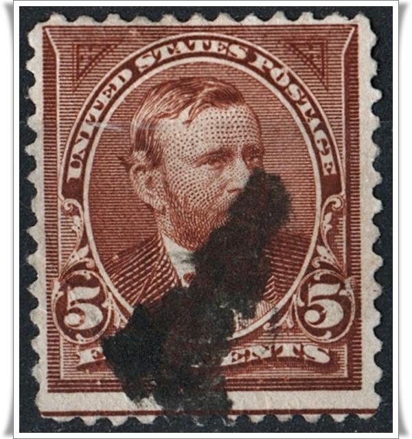 SC#255 5¢ Grant (1894) Used