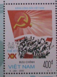 ​VIETNAM 2000-SC#2939 VIETNAM IN THE 20TH CENTURY-MNH  MINI SHEETVERY FINE