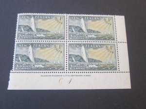 New Zealand 1951 Sc B39 PLB MNH
