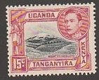 KENYA UGANDA & TANGANYIKA #72 MINT HINGED