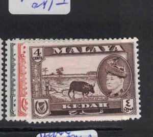 Malaya Kedah SG 42-4 MOG (7gzg) 