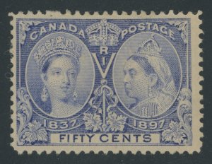 Canada - 60 - 50 cent Jubilee - F/VF Mint hinged