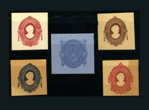 HONDURAS Stationery Postage Envelope Cuts Latin America Stamp Collection