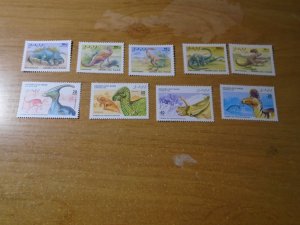 Sahara  Occ  Unlisted   MNH  Dinosaurs