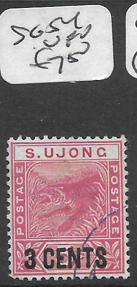 MALAYA SUNGEI UJONG (P0501B) TIGER 3C/2C  SG54  VFU