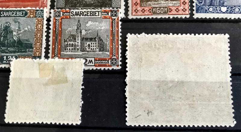 Saar: Early Mint/MNH Definitive Set