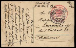 Austria 1916 WWI Navy Torpedoboat SM Boot SMB16 Pola KuK Feldpost Card 90155