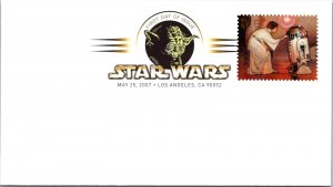 FDC 2007 SC #4143 No Cachet / Princess Leia - Los Angeles CA - Single - J1235