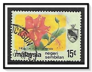Negri Sembilan #96 State Crest & Flower Used