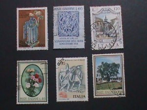 ​ITALY-PROMOTION-VERY OLD-LARGE-PICTORIA- USED STAMPS- WE SHIP TO WORLD WIDE