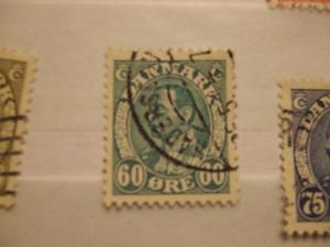 Denmark #240 used (reference 1/3/9/3)