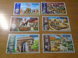 Grenada  #  373-78  used