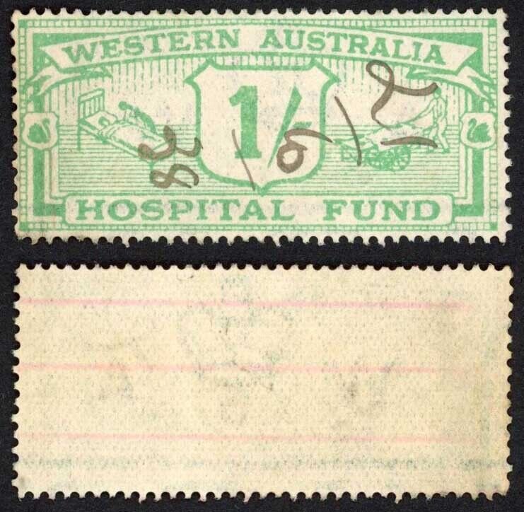 Western Australia 1/- Emerald Hospital Fund BF9