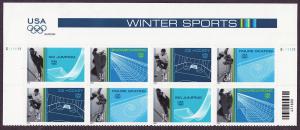 3552-55 Winter Olympics top block with header