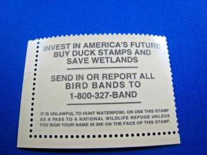 UNITED STATES  -  DUCK STAMP  -  SCOTT # RW64     MNH  