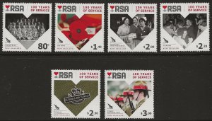 New Zealand 2622-27   2016  set  6  VF  NH