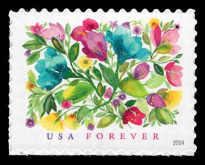 USA 5849 Mint (NH) Celebration Blooms Forever Stamps