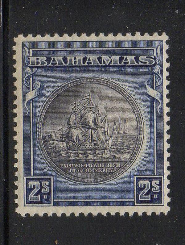 Bahamas Sc 90 1931 2/ Seal of Colony stamp mint