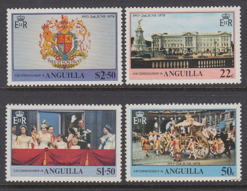 Anguilla 315-318 MNH VF