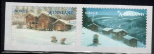 Norway Scott 1563-1564  MNH** Self Adhesive set