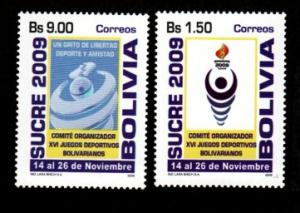 Bolivia # 1408-1409 Mint NH!