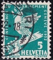 Switzerland Used Set - Scott# 210-214