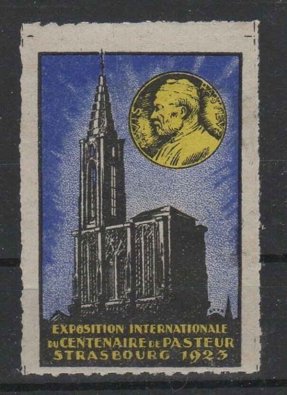 France International Expo Centenary of Pasteur 1923 MNH