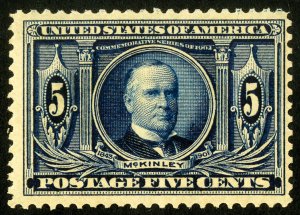 US Stamps # 326 MNH F-VF PO Fresh 