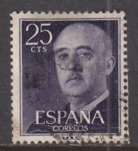 Spain 818 General Francisco Franco 1954