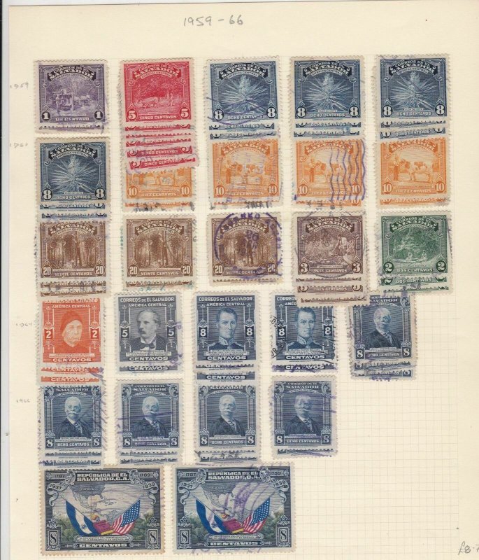 Salvador 1959-66  Stamps Ref 15546