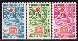 4014 - Guinea 1966 Hydrological Decade (UNESCO) - MNH Set