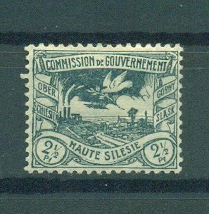 Upper Silesia sc# 15 mh cat value $.55