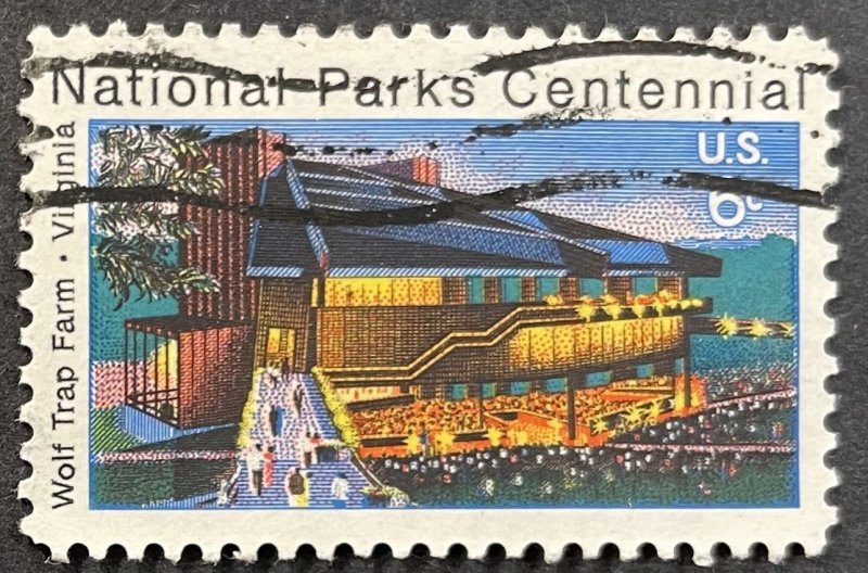 US #1452 Used F/VF 6c National Parks Centennial 1972 [G7.2.2]