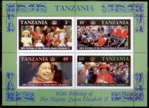 Tanzania 1987 SC# 333-6 MNH-OG L384